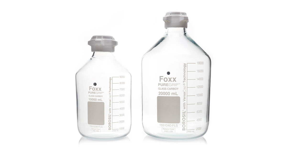 The World's First Glass Carboy with an 83B Cap!