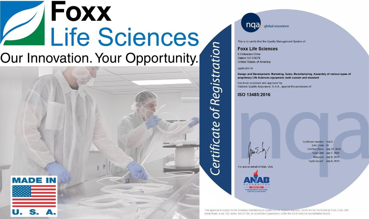 Foxx Life Sciences Achieves ISO: 13485 Certification for Ninth Year in a Row