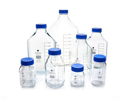 
    Borosil® Wide Mouth Glass Reagent Bottles