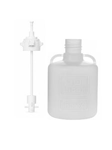 Vita Mixers™ 10L Clear Carboy, PP, with top-mounted Shaft