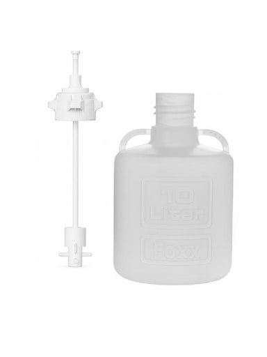 Vita Mixers™ 10L Clear Carboy, PP, with top-mounted Shaft