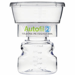 Autofil® 2 Bottle Top Filtration, Full Assembly, 250 mL, 0.22 µm PES Unit, Sterile, 12/cs