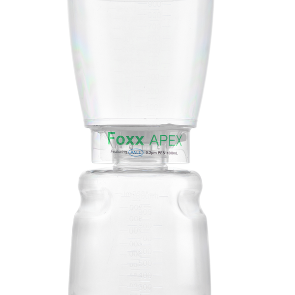 APEX™ Sterile Disposable Bottle Top Vacuum Filter Units with 0.2 µm Sterilizing PES Membrane, 1,000 mL, 12/CS