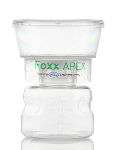 APEX™ Sterile Disposable Bottle Top Vacuum Filter Units with 0.45 µm PES Membrane for Prefiltration or Clarification, 250 mL, 12/CS