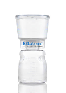 EZLabpure™ Sterile Disposable Bottle Top Vacuum Filter Units with 0.45 µm PES Membrane for Prefiltration or Clarification, 500 mL, 12/CS
