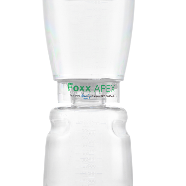 APEX™ Sterile Disposable Bottle Top Vacuum Filter Units with 0.45 µm PES Membrane for Prefiltration or Clarification, 1,000 mL, 12/CS