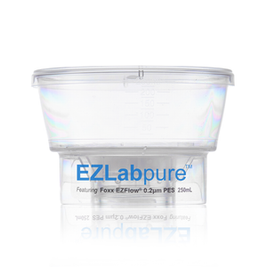 EZLabpure™ Sterile Disposable Bottle Top Vacuum Filters with 0.2 µm Sterilizing PES Membrane, 250 mL, 24/CS