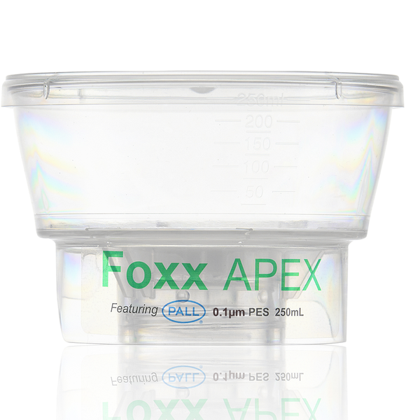APEX™ Sterile Disposable Bottle Top Vacuum Filters with 0.1 µm PES Membrane for Mycoplasma Removal, 250 mL, 24/CS