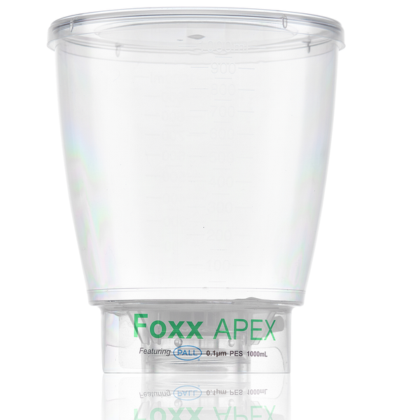 APEX™ Sterile Disposable Bottle Top Vacuum Filters with 0.1 µm PES Membrane for Mycoplasma Removal, 1,000 mL, 24/CS