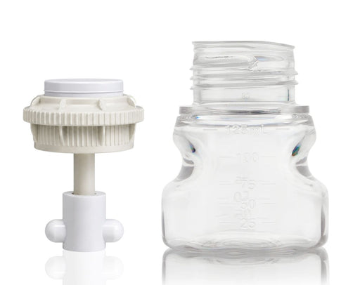 Vita Mixers™ 125mL TR Bottle, PETG, with top-mounted Shaft