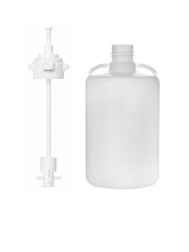 Vita Mixers™ 20L Clear Carboy, PP, with top-mounted Shaft