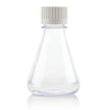 EZBio®pure 250mL Erlenmeyer Flask, PC, Baffle Base, VersaCap® 38-430, Vented, Sterile