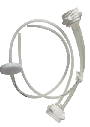 Vactrap™ 2 Cap Assembly, 53B VersaCap, PP, Tubing, for Dual Bottle Setup Assembly, 2 Bottle Assemblies