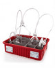 Vactrap™ Rhino™, 10L +2L, Rhino Coated Glass Bottle, Red  Bin, GL45 Cap, 1/4