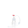 EZCellGene® SUT MTO Bottle Assembly, 125mL, 38-430 VersaCap®, PP, 1/16” X 3/16” EZBio® Silicone Molded Tubing, Vented w/ Diptube, Plug, Sterile