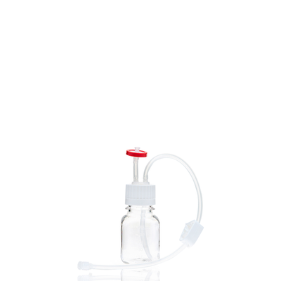 EZCellGene® SUT 125mL Bottle Assembly with VersaCap® and small-bore silicone molded tubing for sterile cell culture media transfer, 10/CS | img_1 | Foxx Life Sciences Global | shopfls.com