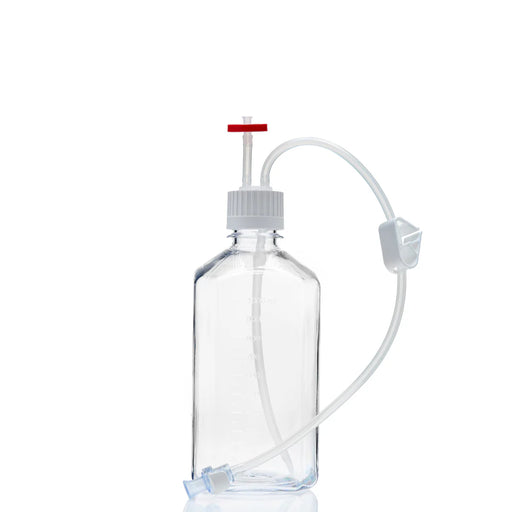 EZBio® MTO 1L Bottle Assembly with molded Silicone Adapter, 38-430 VersaCap®, 10/CS