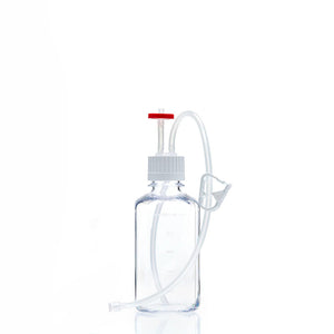 EZBio® MTO 500mL Bottle Assembly with molded Silicone Adapter, 38-430 VersaCap®, 10/CS