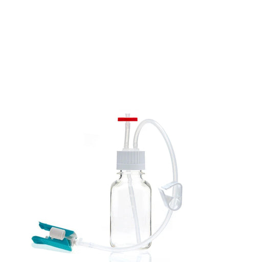 EZBio® MTO 250mL Bottle Assembly with molded Silicone Adapter, 38-430 VersaCap®, 10/CS
