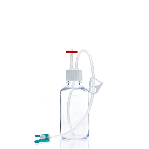 EZBio® MTO 500mL Bottle Assembly with molded Silicone Adapter, 38-430 VersaCap®, 10/CS