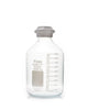 PUREGRIP® Rhino Safety Coated Glass Carboy, Clear, 10L, with 83B VersaCap, 1EA