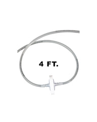 EZBio® Vactrap S ™ Tubing Extension for Plastic Bottles, 4 ft., w/ 0.2?m Polytetrafluoroethylene (PTFE) Vent Filter, Sterile