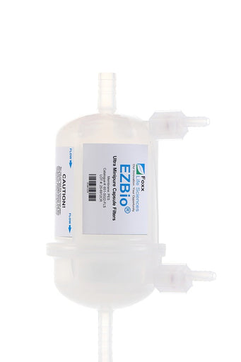 EZBio® Ultra Minipure Capsule 4", Double-Layer PTFE, Silicone O-Ring, Non-Sterile, 4/CS