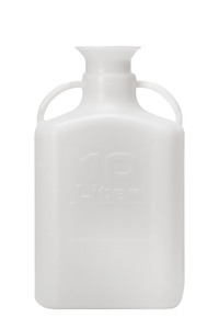 EZBio® Carboy with TC Sanitary Neck, PP, 10L Carboy, Sterile, 1/CS