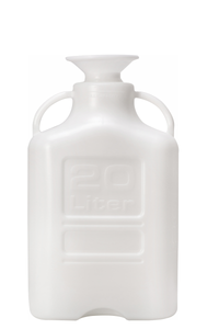 EZBio® Carboy with TC Sanitary Neck, PP, 20L Carboy, Sterile, 1/CS