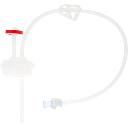 EZBio®pure TR MTO 250mL Cap Assembly with molded Silicone Adapter, GL45 VersaCap®, 20/CS