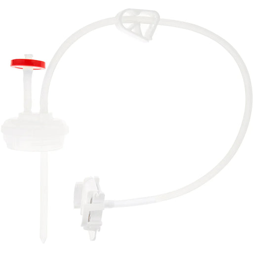EZBio®pure TR MTO 250mL Cap Assembly with molded Silicone Adapter, GL45 VersaCap®, 20/CS