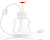 EZBio®pure TR MTO 500mL Bottle Assembly with molded Silicone Adapter, GL45 VersaCap®, 10/CS