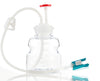 EZBio®pure TR MTO 500mL Bottle Assembly with molded Silicone Adapter, GL45 VersaCap®, 10/CS