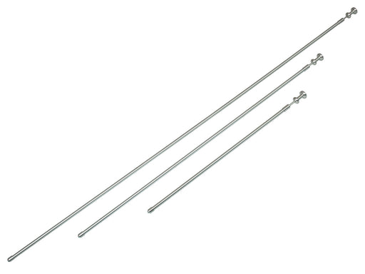 BURKLE INC Mini ViscoSampler, 316L, 150 cm, vol. 75 ml, Ø15mm