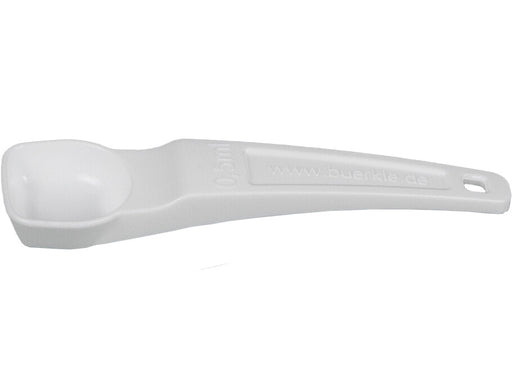 BURKLE INC Dosing spoons 0.5 ml, PS, white, sterile