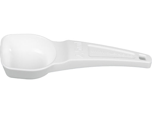 BURKLE INC Dosing spoons 2.5 ml, PS, white, sterile