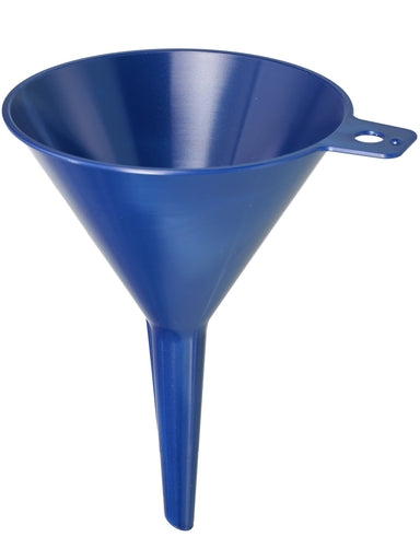 BURKLE INC Detectable liquid funnel PS, Ø100mm, blue, sterile