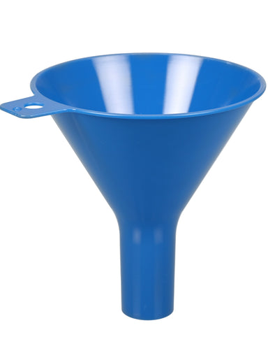BURKLE INC Blue disposable powder funnel PS, Ø100mm, sterile