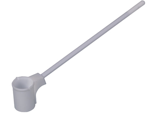 BURKLE INC PTFE Scoop, 10 ml, ØxH 25x34 mm, length 155 mm