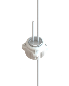 EZBio® Over Molded Silicone Cap System with VersaCap® 53B for 1000mL Bottle 1/EA