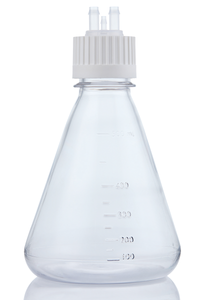 EZBio®pure MTO 500mL Flask, 38-430 VersaCap®, Non-Sterile, 8/CS