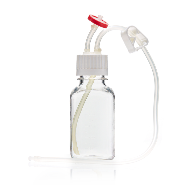 EZCellGene™ SUT MTO Bottle Assembly, 250mL, 38-430 VersaCap®, PP, 1/16 ...