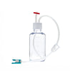 EZCellGene™ 38-430 Bottle Assembly, 500mL, with micro bore Overmolded Silicone tubing 1/16" ID x 3/16" OD, 10/CS