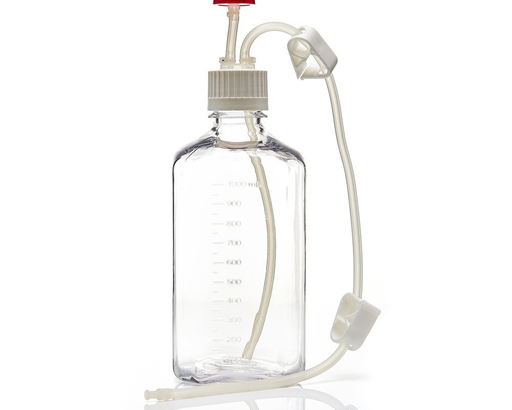EZCellGene® SUT 1000mL (1L) Bottle Assembly with VersaCap® and small-bore silicone molded tubing for sterile media transfer, 10/CS | img_1 | Foxx Life Sciences Global | shopfls.com