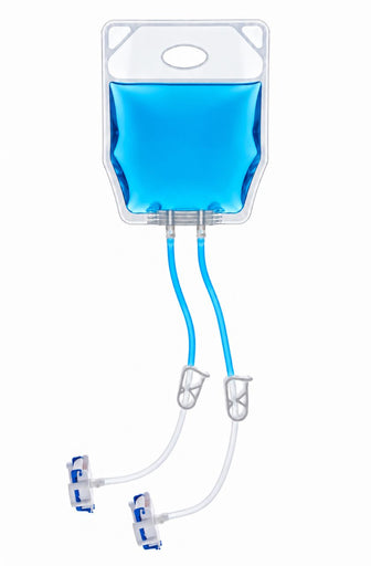 EZBio® Paragon Bag Assembly, PE, CFlex TPE Tubing, AQS Connectors