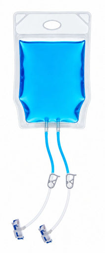 EZBio® Paragon Bag Assembly, PE, CFlex TPE Tubing, AQS Connectors