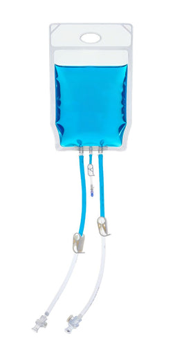 EZBio® Paragon Bag Assembly, PE, EZBio TPE Tubing, MPC Connectors, needle-free valve