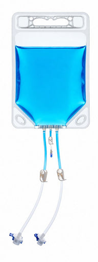 EZBio® Paragon Bag Assembly, PE, CFlex TPE Tubing, AQG Connectors, needle-free valve