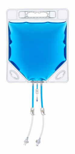 EZBio® Paragon Bag Assembly, PE, EZBio TPE Tubing, MPC Connectors, needle-free valve