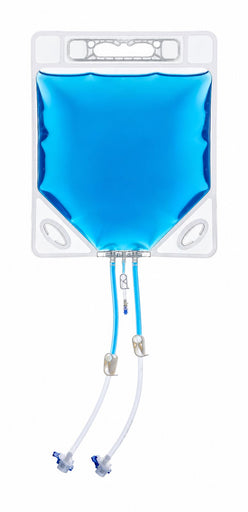EZBio® Paragon Bag Assembly, PE, EZBio TPE Tubing, AQG Connectors, needle-free valve